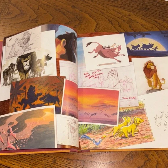 Rare Disney The Lion King The Full Film Script Hardcover Book - Picture 13 of 13